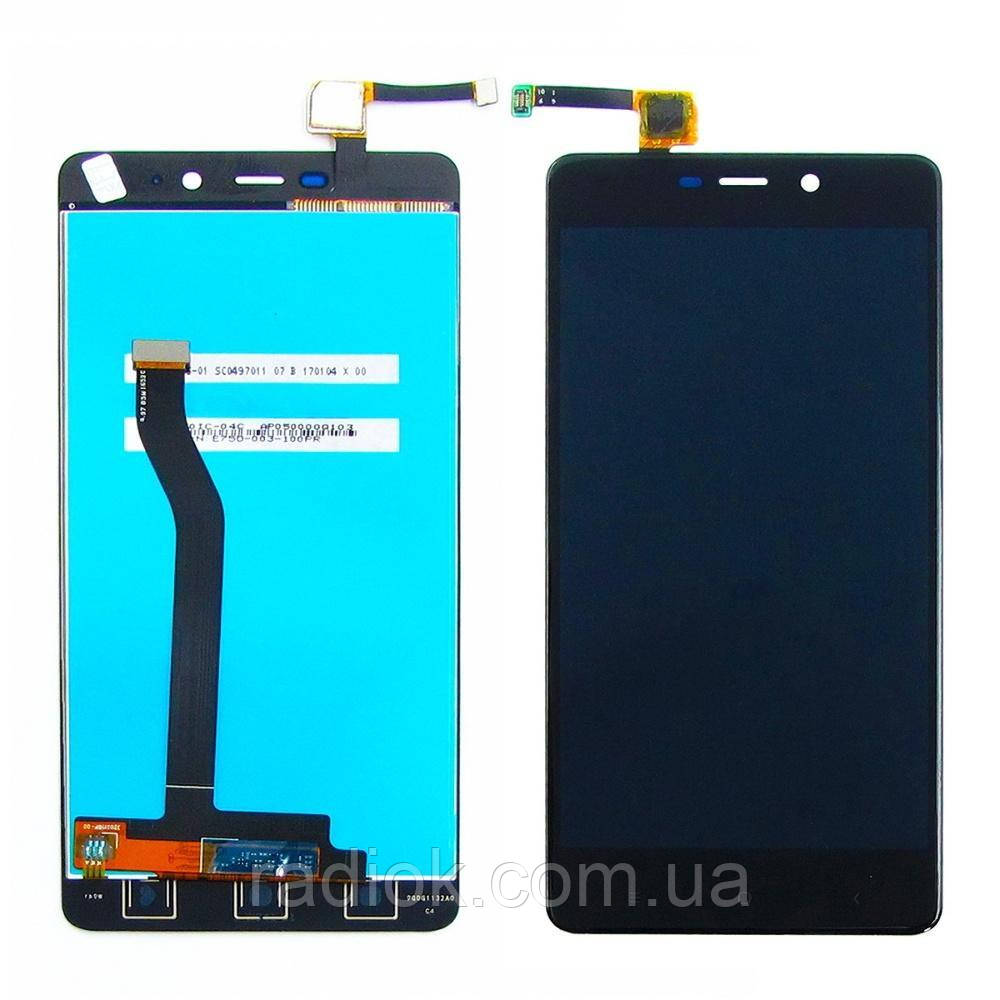 Дисплей для Xiaomi Redmi 4 Pro з чорним тачскрином