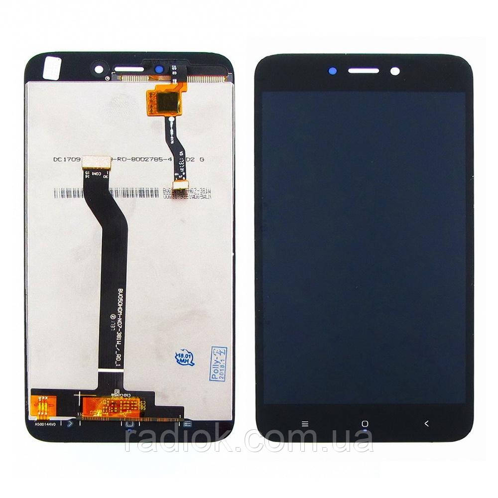 Дисплей для Xiaomi Redmi 5A з чорним тачскрином