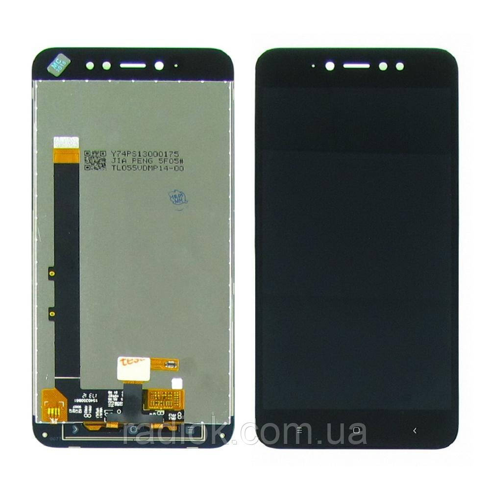 Дисплей для Xiaomi Redmi Note 5A Prime з чорним тачскрином