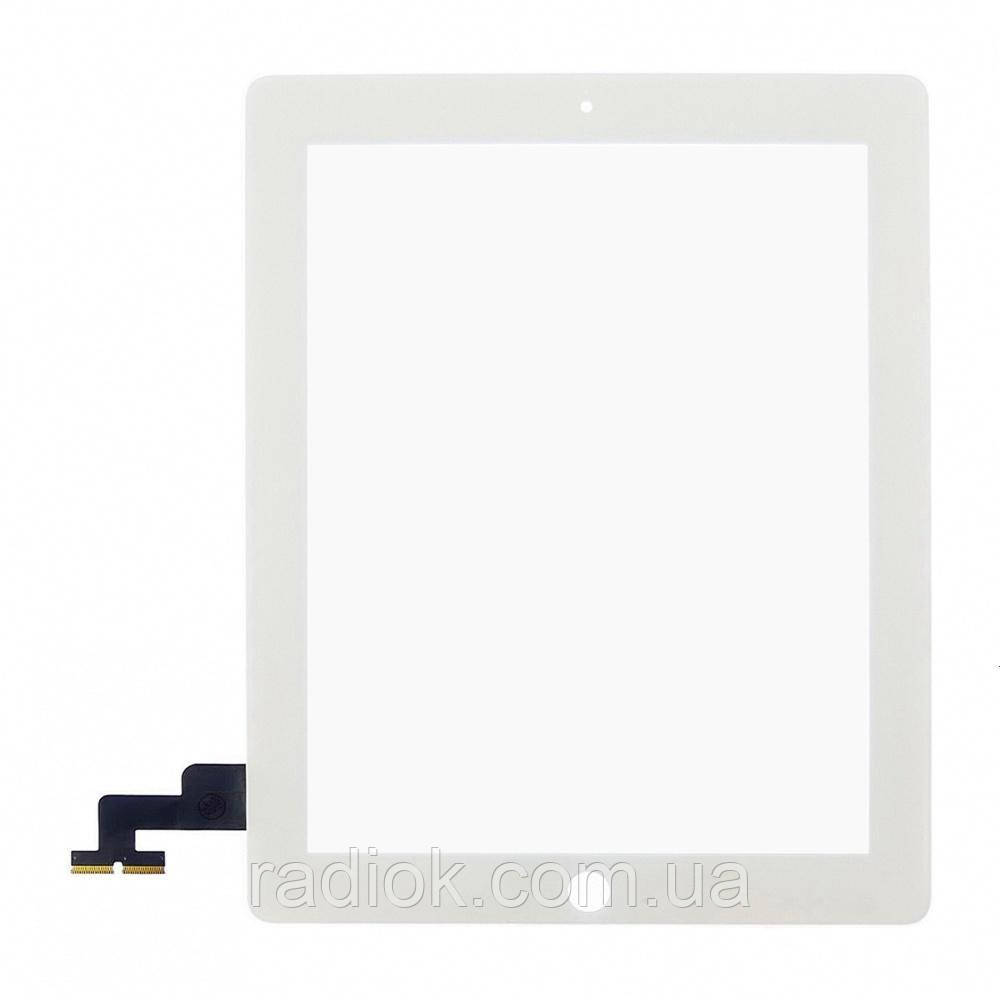 Тачскрин для Apple iPad 2 (A1395/A1396/A1397) білий