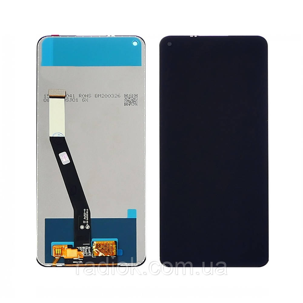 Дисплей для Xiaomi Redmi Note 9/Redmi 10X 4G з чорним тачскрином