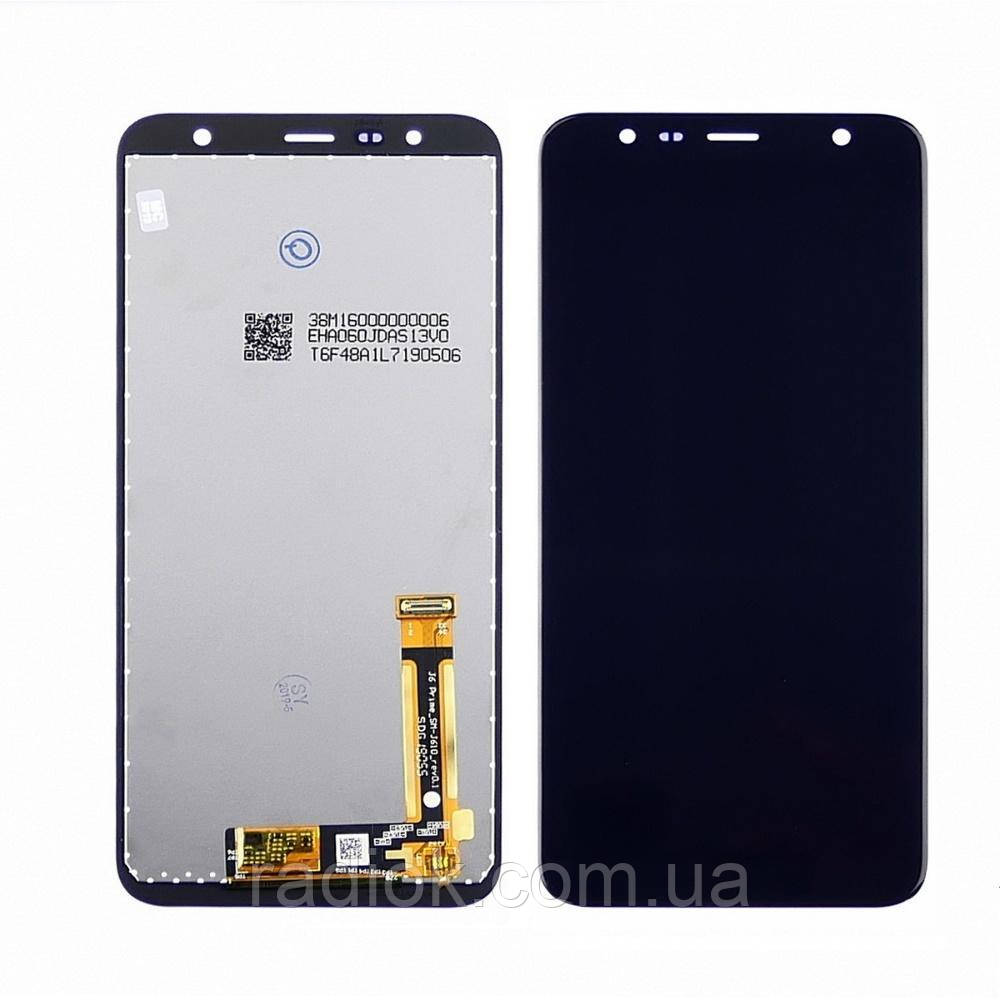 Дисплей для Samsung J415/J610 Galaxy J4 Plus/J6 Plus (2018) з чорним тачскрином