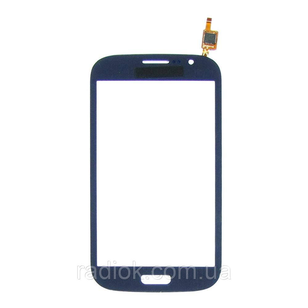 Тачскрін для Samsung i9082 Galaxy Grand Duos темно-синій