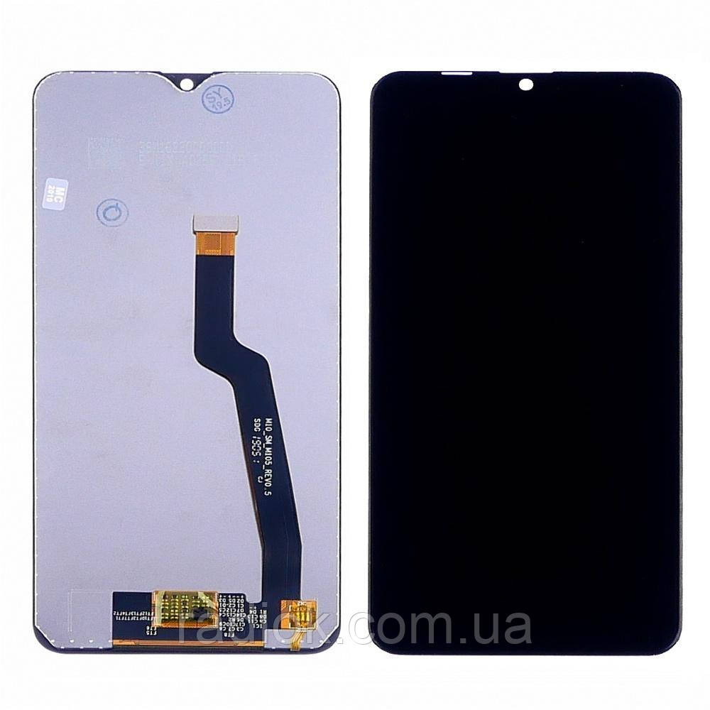 Дисплей для Samsung M105 Galaxy M10 (2019) з чорним тачскрином