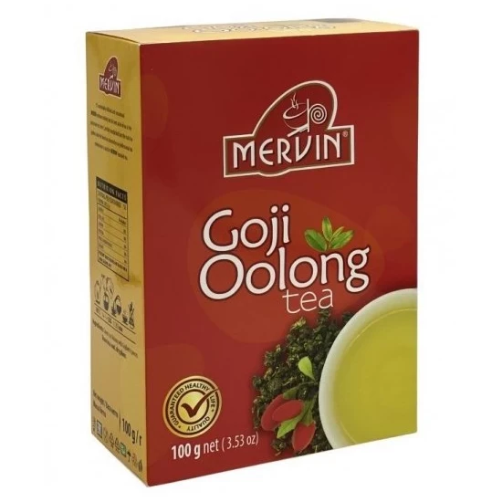 Чай зелений Ягоди годжі Улун Mervin 100 грамів, фото 1