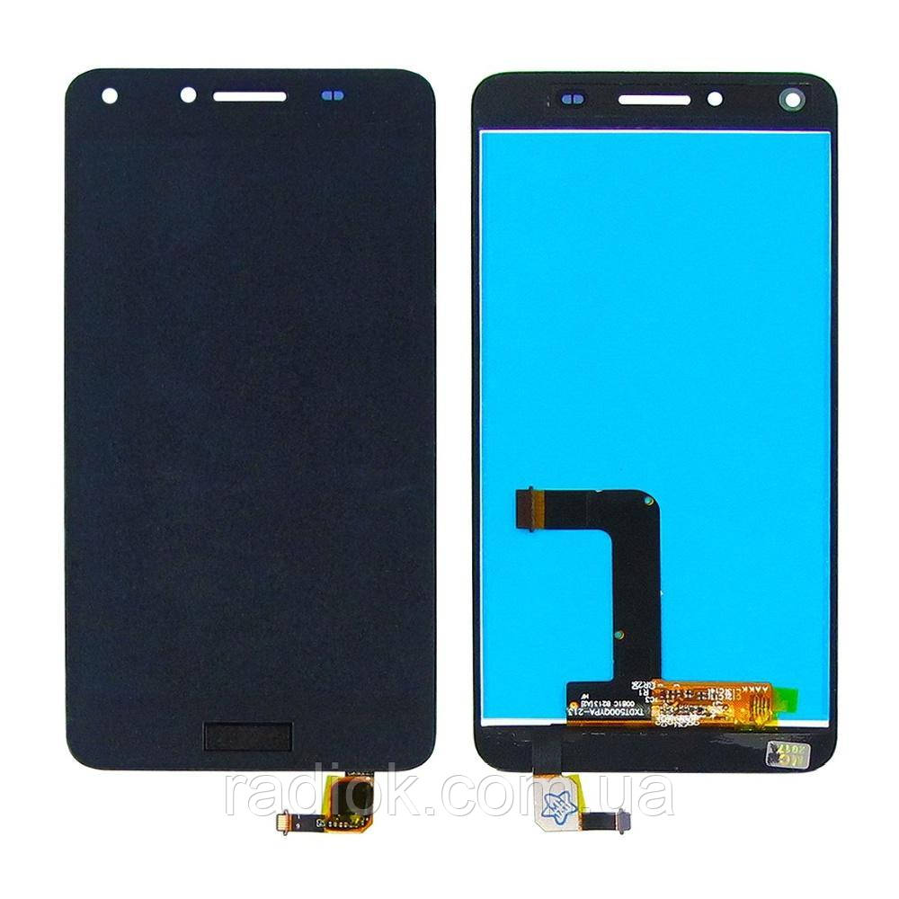 Дисплей для Huawei Y5 II з чорним тачскрином