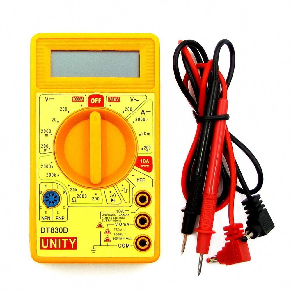 Мультиметр цифровий DT 830D, фото 1