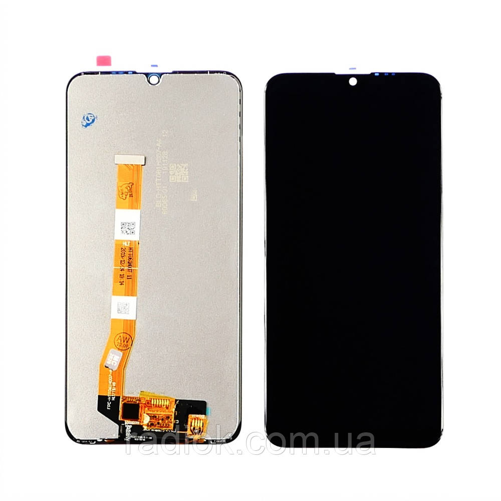 Дисплей для Realme C2 з чорним тачскрином