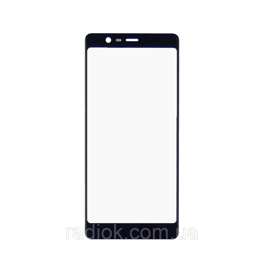 Скло тачскрину для Nokia 5.1 Dual Sim (TA-1075) чорне