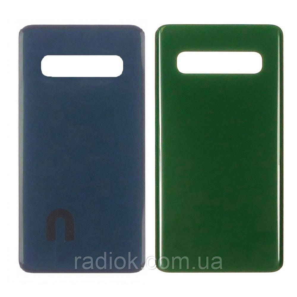Заднє скло корпусу для Samsung G973 Galaxy S10 Prism Green (зелене)