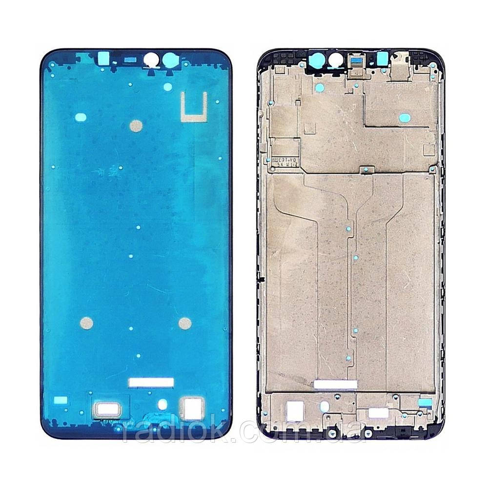 Дисплейна рамка для Xiaomi Redmi Note 6 Pro чорна