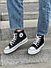 Жіночі Кросівки Converse Chuck Taylor Plarform Black White 36-38-39, фото 4