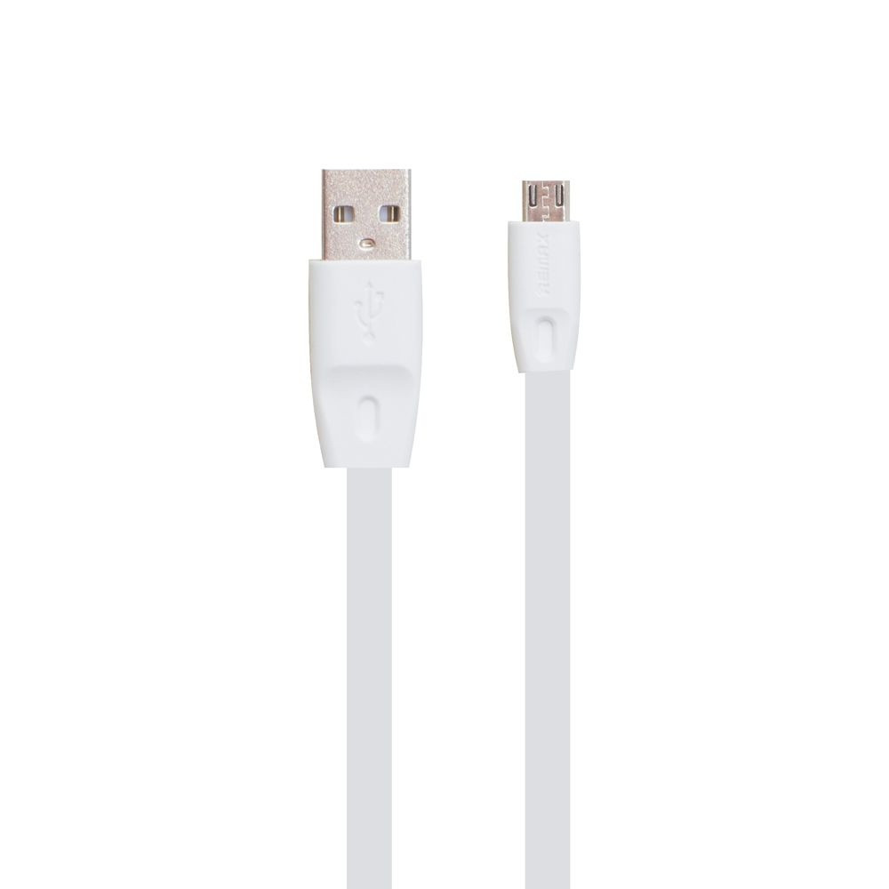 Кабель Remax RC-001m USB to MicroUSB 2m white, фото 1