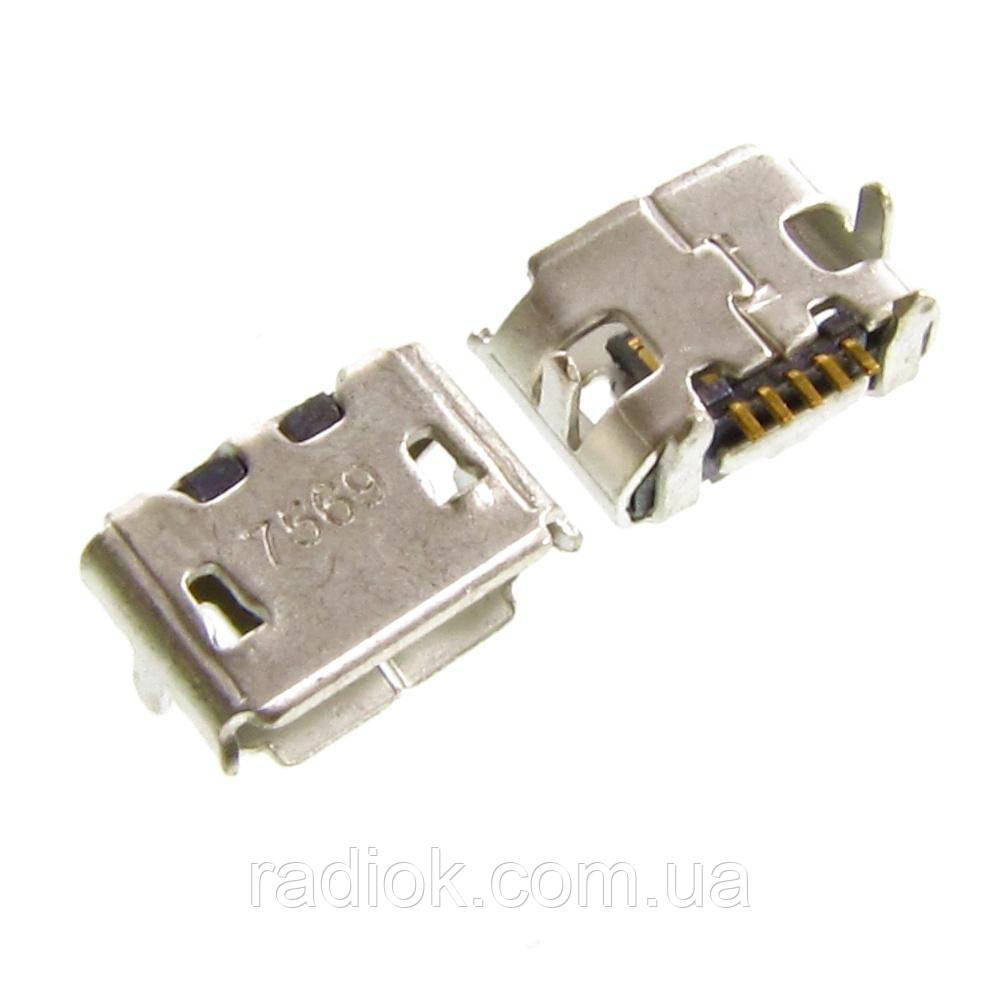 Роз'єм micro-USB універсальний Тип 3, фото 1
