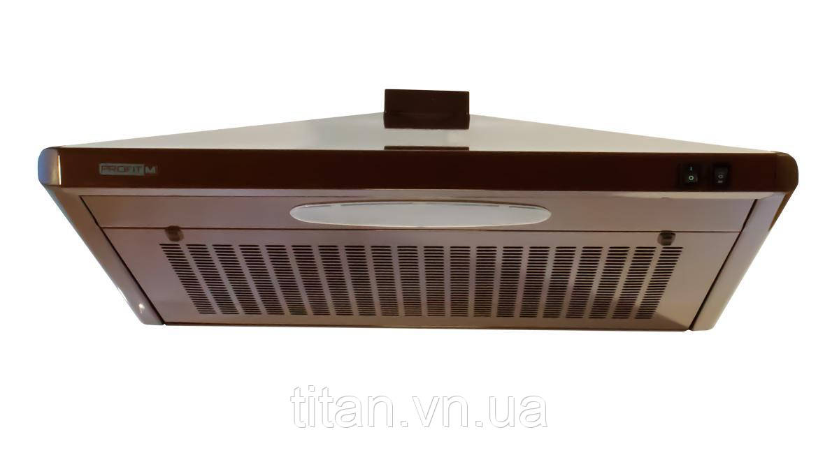 Витяжка Профіт-м Фортуна класік 2 ск. з гратами (50см) коричнева, фото 1