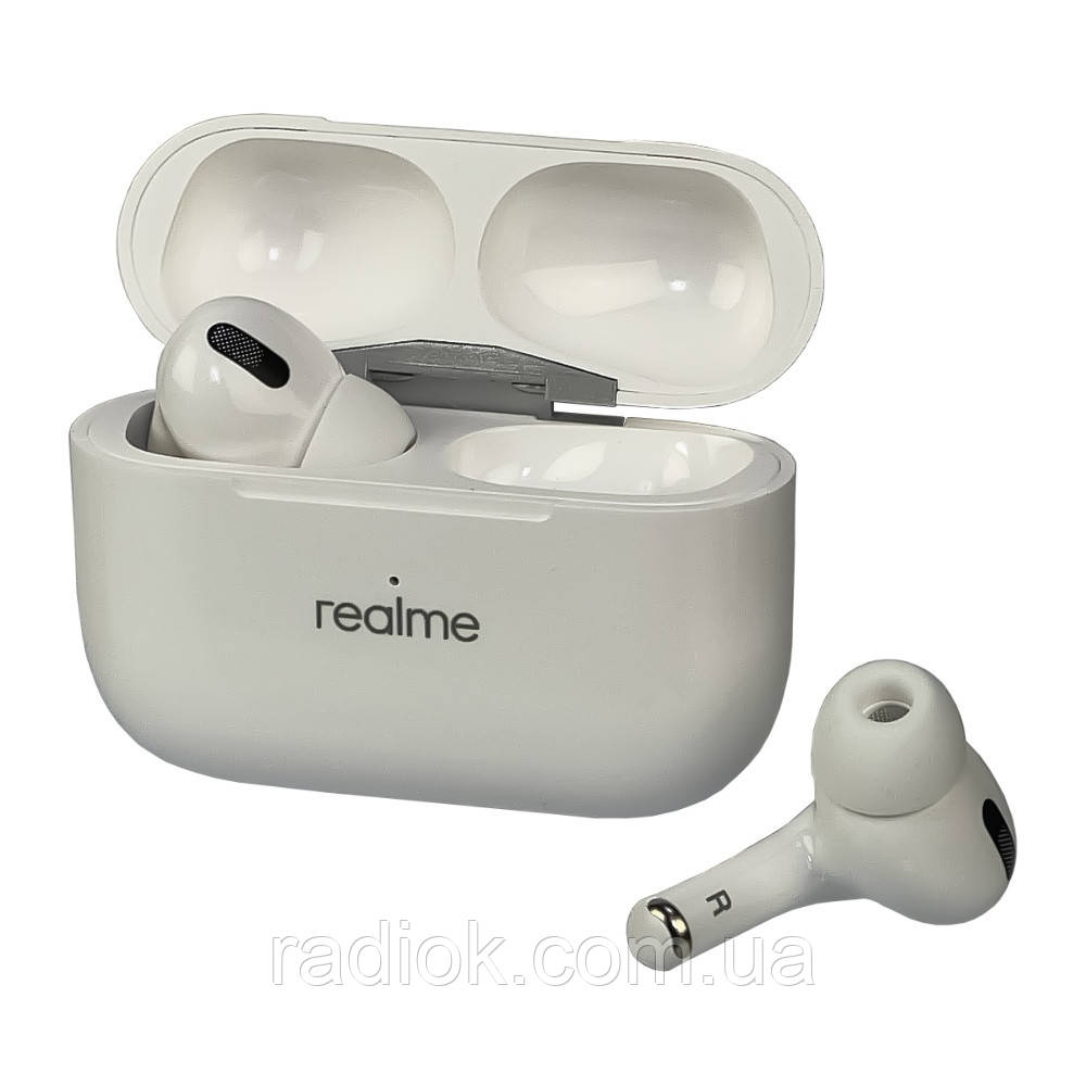 Бездротові TWS навушники Realme Air Buds вакуумні white, фото 1