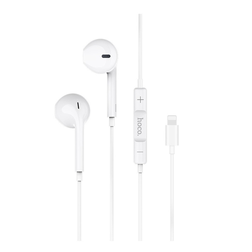 Навушники вкладки Hoco L7 Plus Lightning white, фото 1
