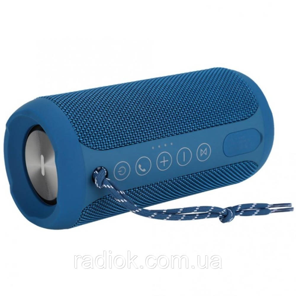Портативна Bluetooth-колонка Remax RB-M28 Pro TWS з LED-підсвіткою blue, фото 1