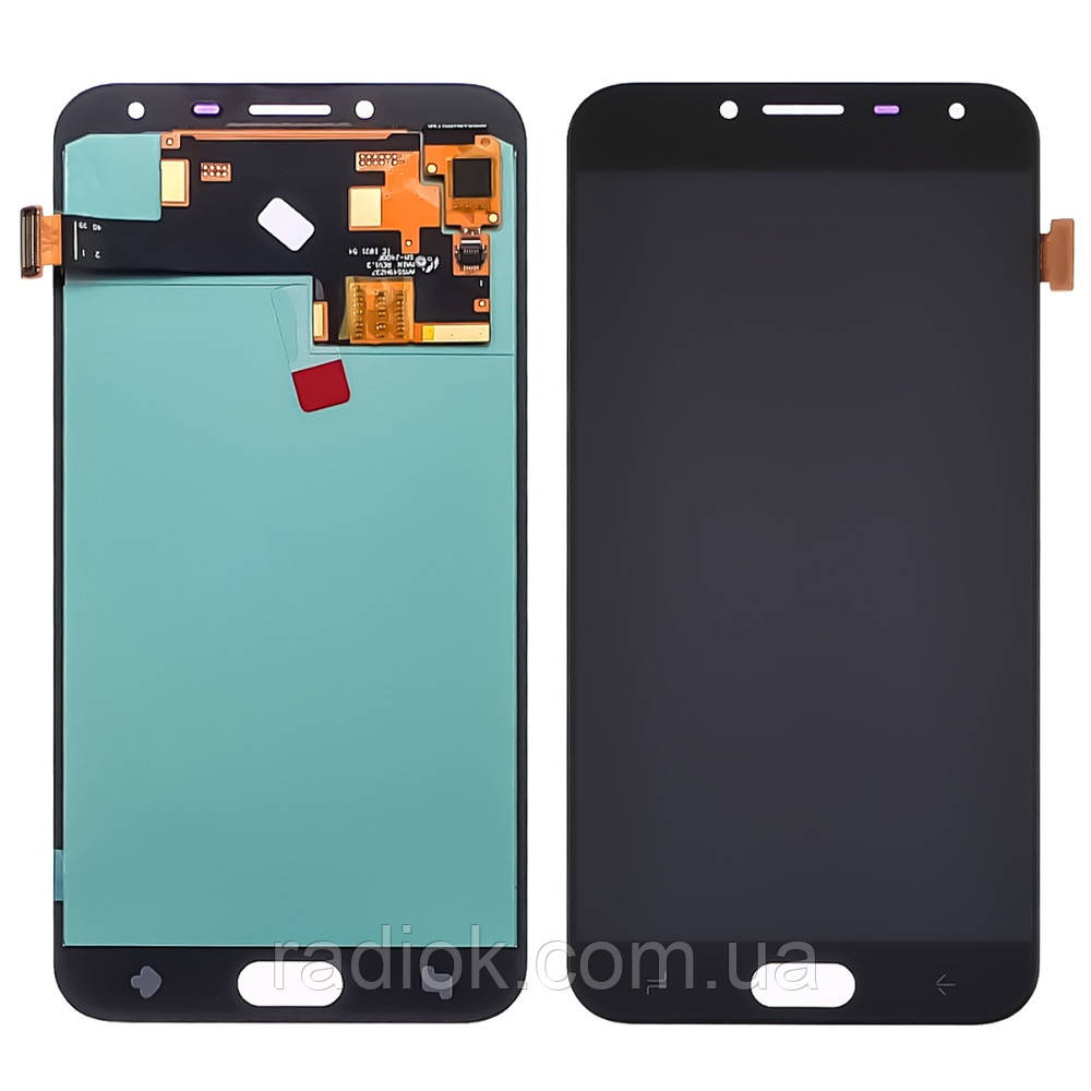 Дисплей для Samsung J400 Galaxy J4 (2018) з чорним тачскрином OLED