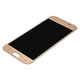 Дисплей для Samsung J530 Galaxy J5 (2017) із золотистим тачскрином OLED, фото 3