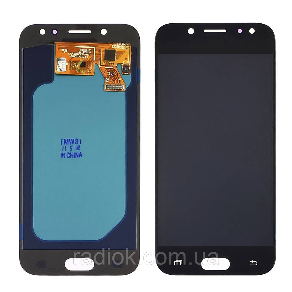 Дисплей для Samsung J530 Galaxy J5 (2017) з чорним тачскрином OLED
