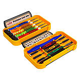 Набір інструментів Aida AD-3010 (відвертки: Y0.6, -2.0, +1.2, *0.8, *1.2, 4 двосторонні лопатки, пінцет, фото 2