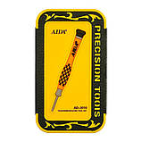 Набір інструментів Aida AD-3010 (відвертки: Y0.6, -2.0, +1.2, *0.8, *1.2, 4 двосторонні лопатки, пінцет, фото 4