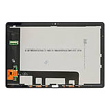 Дисплей для Huawei MediaPad M5 Lite 10 з чорним тачскрином, фото 3