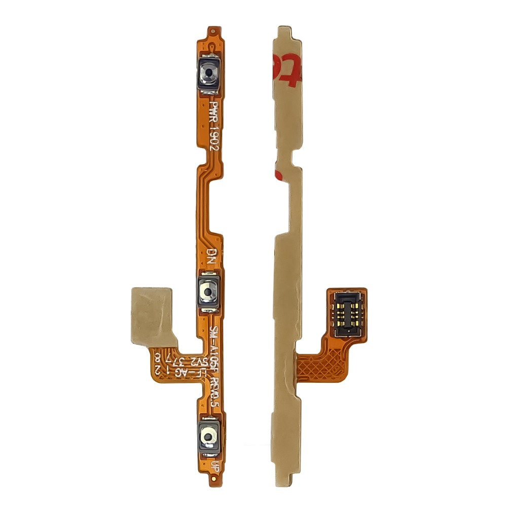 Шлейф для Samsung A105/M105/M205/M305/M405 Galaxy A10/M10/M20/M30/M40 з кнопками регулювання гучності, фото 1