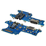 Роз'єм заряджання для Samsung A025 Galaxy A02s на платі з мікрофоном і компонентами, фото 2