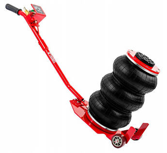 Пневматичний домкрат із колесами Snowman REDATS LS-220 3500 кг 15 - 40см  пневматичний сніговик