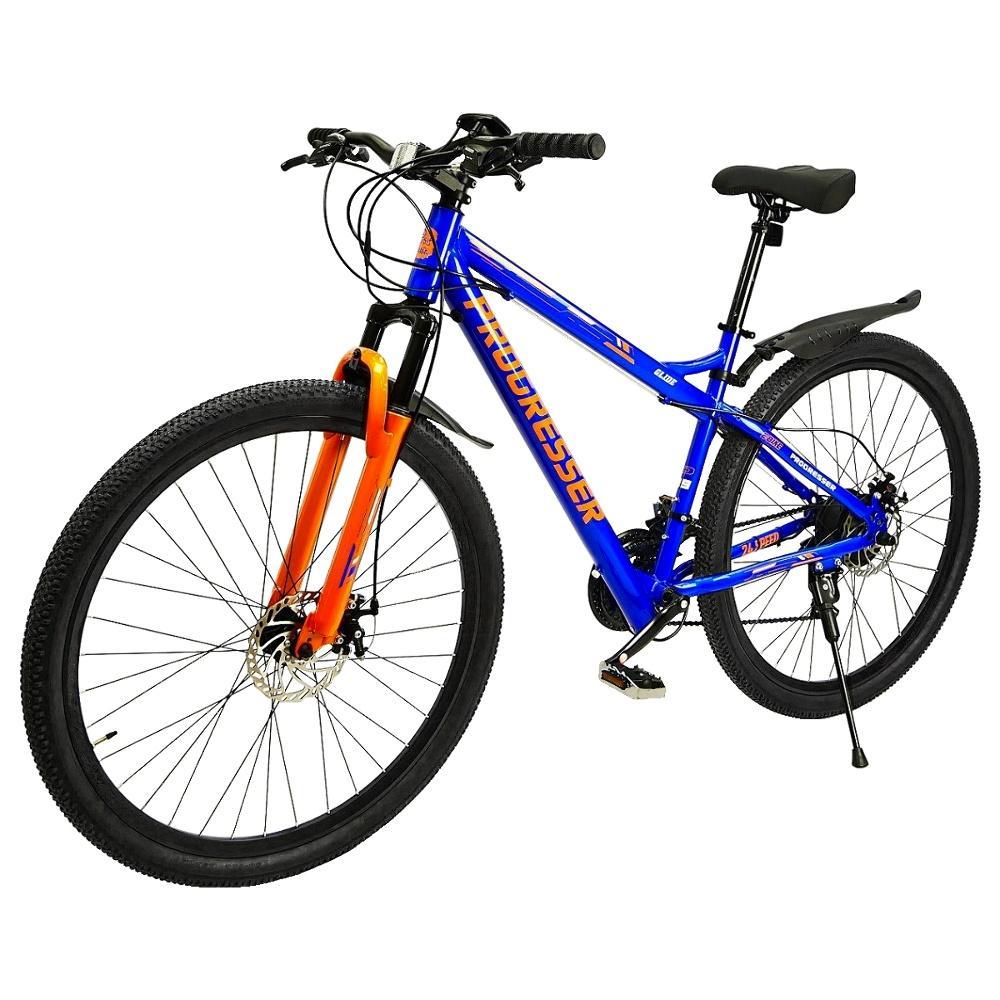 Електровелосипед PROGRESSER Glide P29, синій, колеса 29", 24-швидкісний, моторколесо 250W, акумулятор 36V 6Ah, фото 1