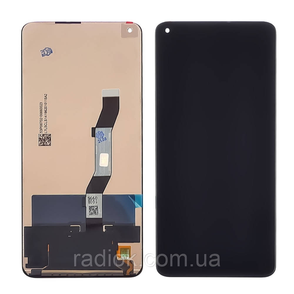 Дисплей для Xiaomi Mi 10T/K30s/Mi 10T Pro (Global Version) з чорним тачскрином