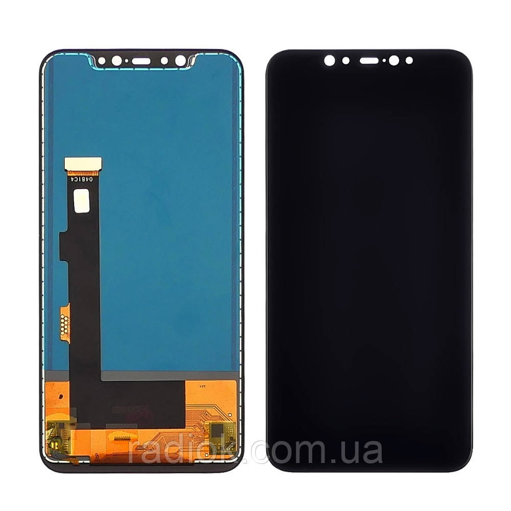 Дисплей для Xiaomi Mi 8 з чорним тачскрином IPS