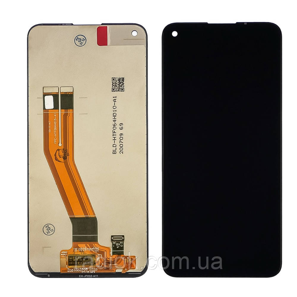 Дисплей для Samsung A115/M115 Galaxy A11 (2020)/M11 (2020) з чорним тачскрином
