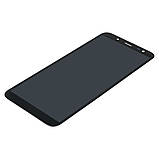 Дисплей для Samsung J600 Galaxy J6 (2018) з чорним тачскрином OLED, фото 3