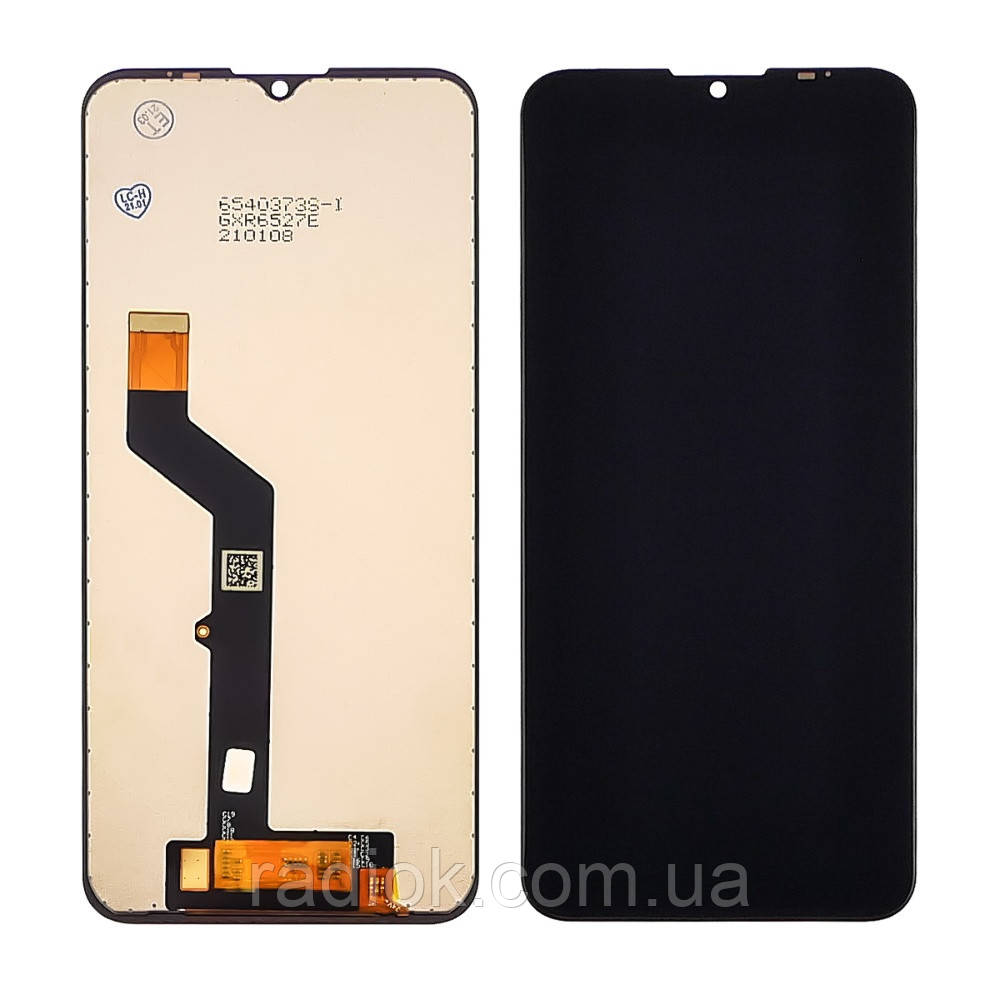 Дисплей для Motorola E7 Plus (XT2081)/G9 Play з чорним тачскрином