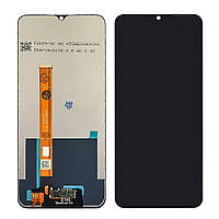 Дисплей для Oppo A15/A15S з чорним тачскрином
