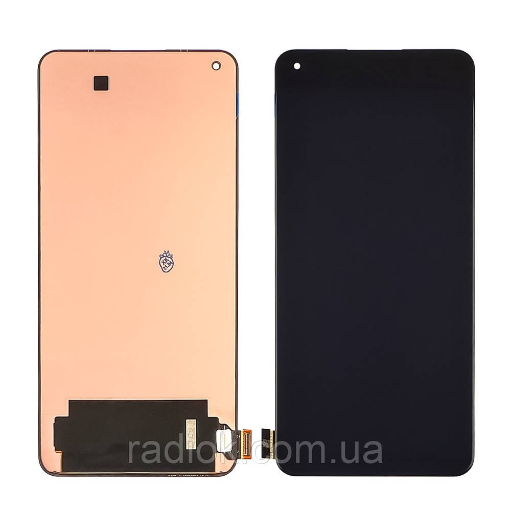 Дисплей для Xiaomi Mi 11 Lite з чорним тачскрином OLED