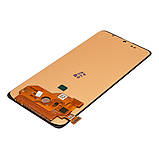 Дисплей для Samsung A515 Galaxy A51 (2020) з чорним тачскрином (з широким обідком) OLED, фото 4