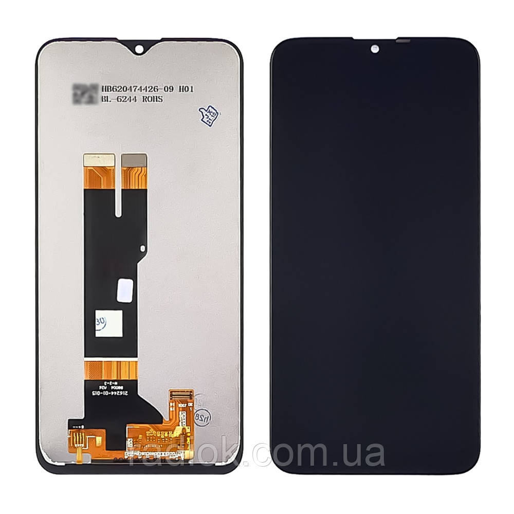 Дисплей для Nokia 2.3 з чорним тачскрином