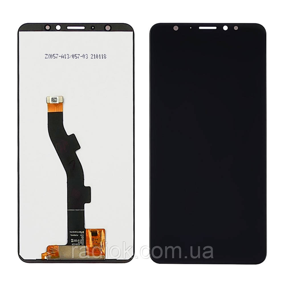Дисплей для Meizu M8 Lite/V8 з чорним тачскрином