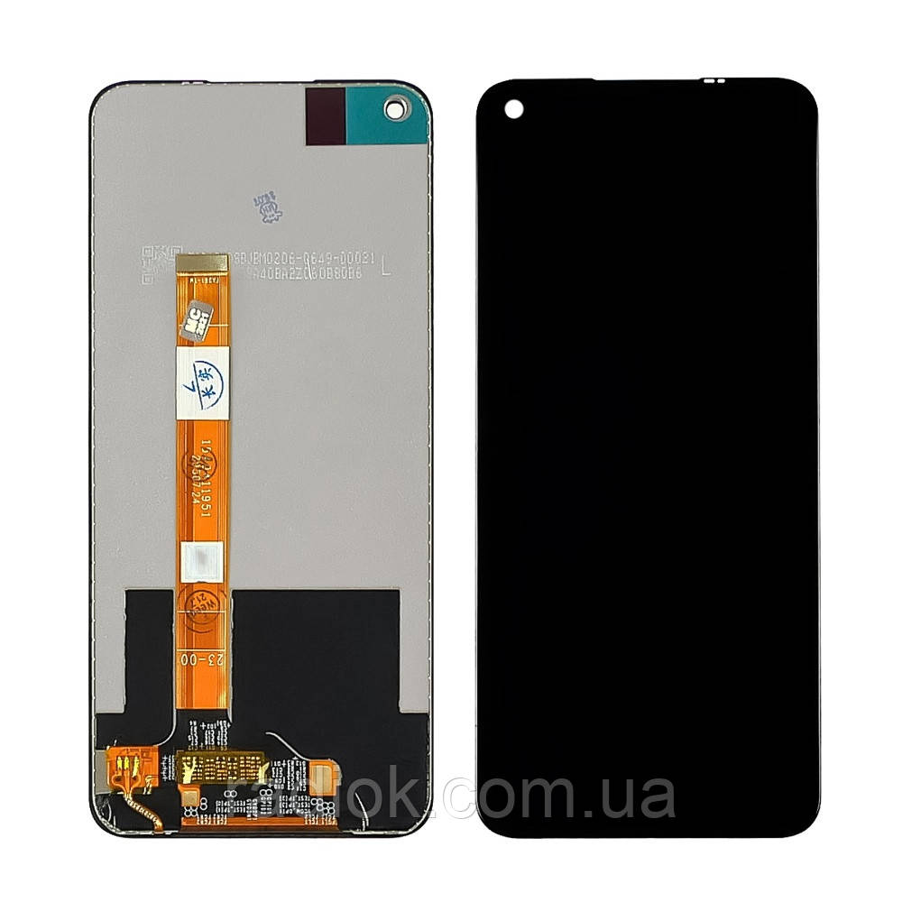 Дисплей для Oppo A54 (5G)/A74 (5G)/A93 (5G) з чорним тачскрином