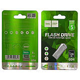 USB накопичувач Hoco UD4 128 GB USB2.0 сріблястий, фото 4