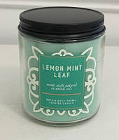 Ароматическая свеча Bath & Body Works Lemon Mint Leaf 198г