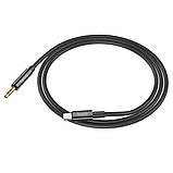 AUX кабель Hoco UPA19 Lightning to Jack 3.5 1m черный, фото 3