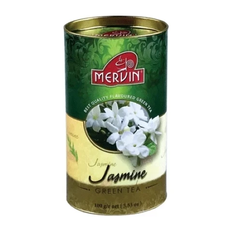 Чай зелений Жасмин Mervin 100 грамів, фото 1