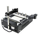 Паяльна станція WEP 853AAA (ІК преднагреватель 120 x 120 мм, фен з тримачем, паяльник), фото 3