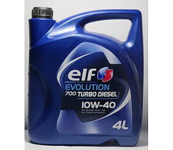 Масло моторне ELF Evolution 700 Turbo Diesel 10W-40 4л (203701)