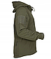 Куртка тактична демісезонна Soft Shell з флісом хакі/khaki L, фото 3